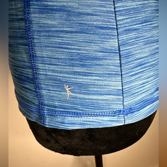 Danskin Now Fitted XS Blue Tank Top - Picture 5 of 6